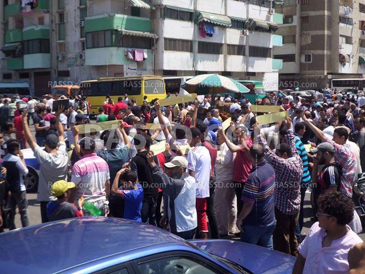 مسيرة حاشدة ببورسعيد تطالب بالإفراج عن المعتقلين