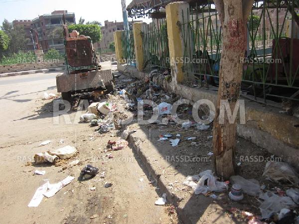 القمامة تحاصر مراكز وقرى الدقهلية..والمواطنون:الفوضى السبب