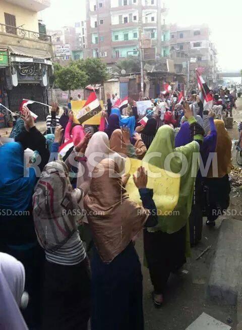 مسيرة حاشدة ببركة السبع للمطالبة بالقصاص