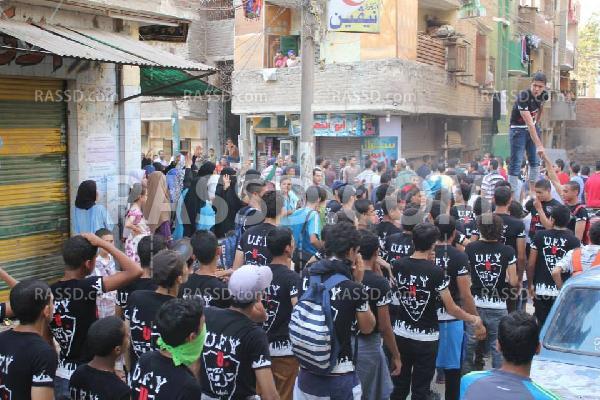 “ألتراس شباب الحرية” يحيي ذكرى أحد شهداء الفيوم