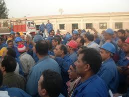 بعد شهر من الاعتصام..حل مشكلة عمال السويس للصلب