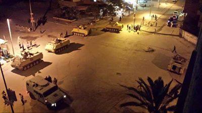 تعليق فاعليات رفض الانقلاب بحلوان بسبب التعزيزات الأمنية