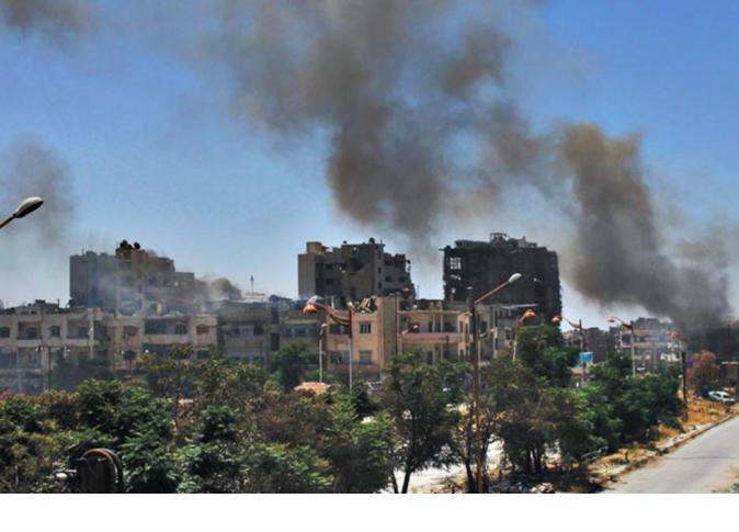 مقتل وإصابة 35 مدنيًّا بسقوط قذيفة على حمص السورية