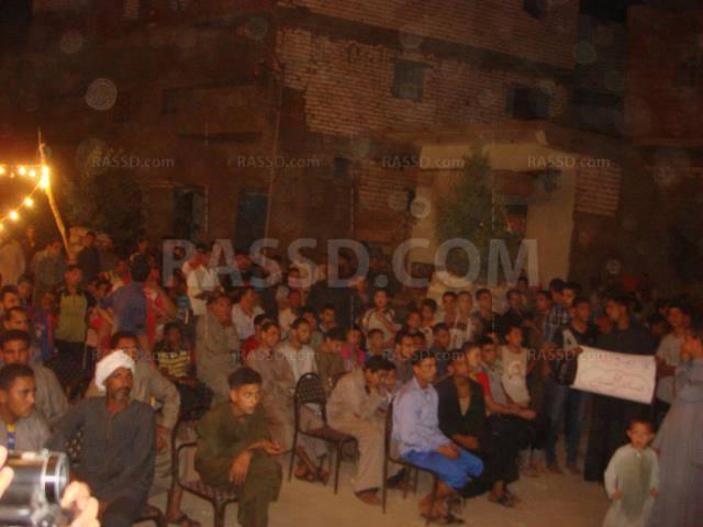 وقفة تضامنية ببني حدير مع اثنين من معتقلى بنى سويف