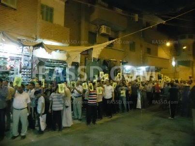 الآلاف يحتشدون في مسيرة أسيوط رفضاً للانقلاب