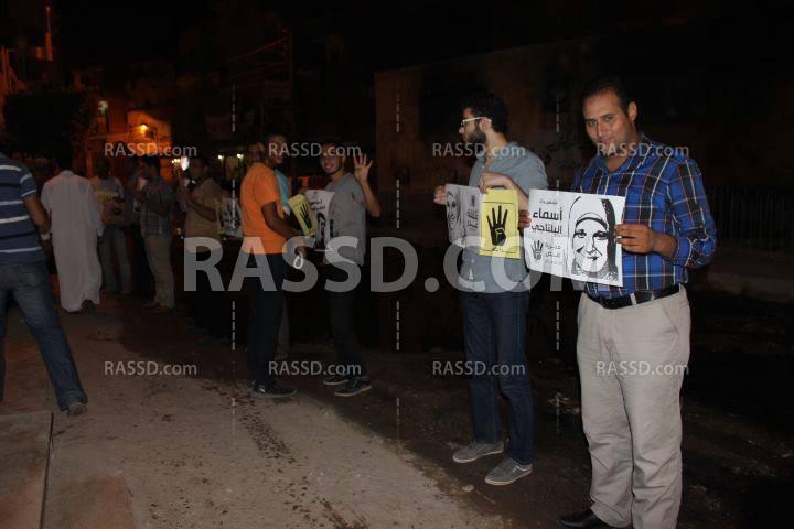 “شباب ضد الانقلاب” ينظمون وقفة صامتة ببنى سويف