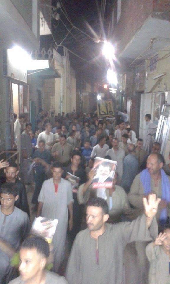 مسيرة لأحرار دلجا بالمنيا في ختام أسبوع “القصاص مطلبنا”