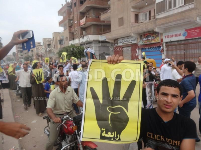 مسيرة لثوار الحسينية في مليونية “صوت الغلابة ثورة”