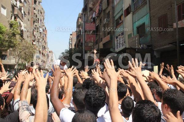 مسيرات مناهضة للانقلاب في مدن الجيزة