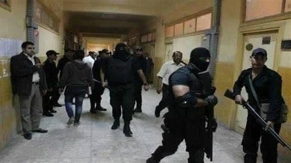 مجهولون يحرقون نقطة شرطة الهجانة بعين شمس