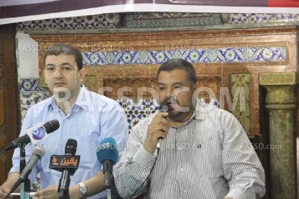 صور|مؤتمر صحفي للجنة الإغاثة والدواء بنقابة الصيادلة