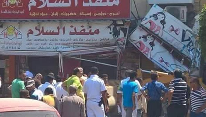 حملات الإزالات بالإسماعيلية تتجنب كبار رجال الأعمال ومن يدفع أكثر