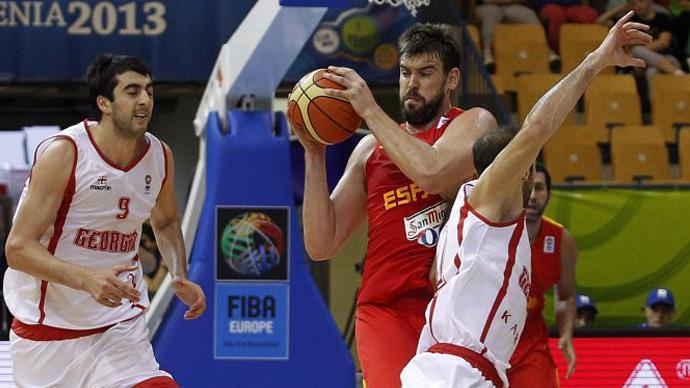 إسبانيا تحقق انتصارها الثالث بمونديال السلة