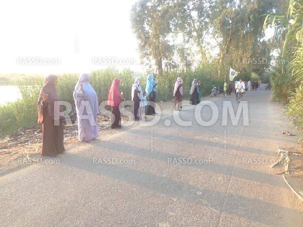 فعالية في “السنطة” بالغربية تنديدًا بانقطاع الكهرباء