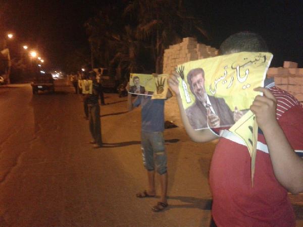 “شباب ضد الانقلاب” تتظاهر في الدقهلية