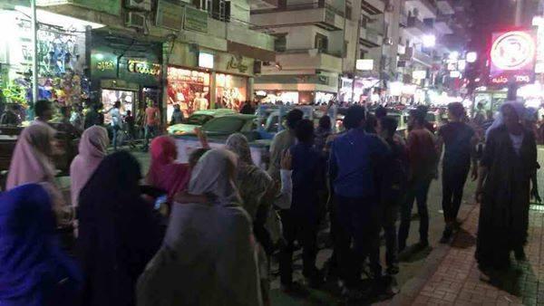 مسيرة منددة بغلاء الأسعار في “أسيوط”