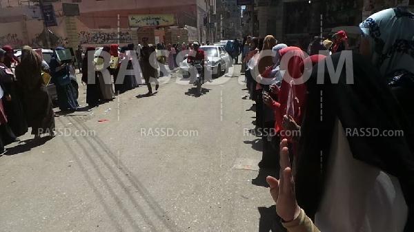 تظاهرات لـ”فراشات ضد الانقلاب” في الفيوم