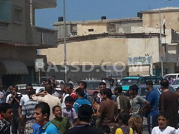 مسيرة لأهالى رفح تنديدا بإخلاء 500 متر على الحدود مع غزة