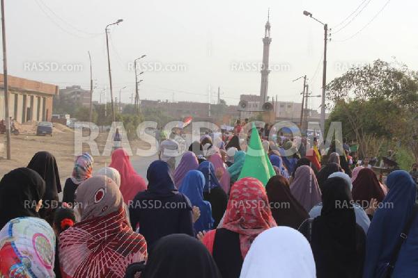 صور | مسيرات في”القليوبية” تنديدًا بحكم العسكر