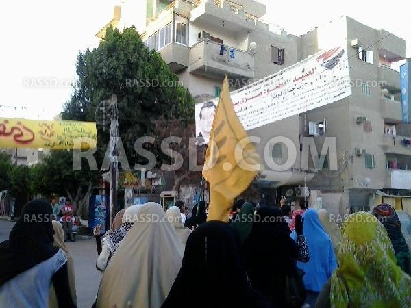 مسيرة لـ”طلاب ضد الانقلاب” تجوب شوارع بني سويف