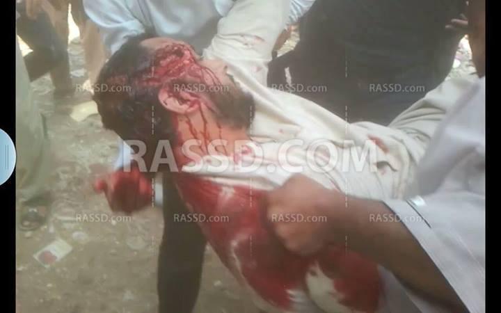 بالصور.. شهيد الحرية بمسيرة كفر البطيخ بدمياط