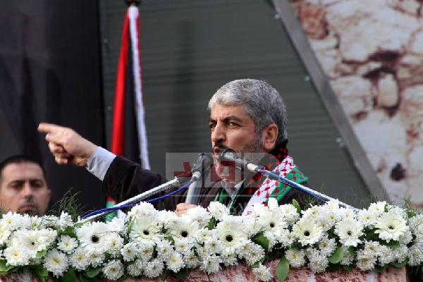 “مشعل” يدعو لاستكمال ملف المصالحة الوطنية الفلسطينية