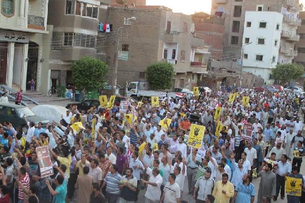 بث حي لفعاليات رفض الانقلاب بالمحافظات