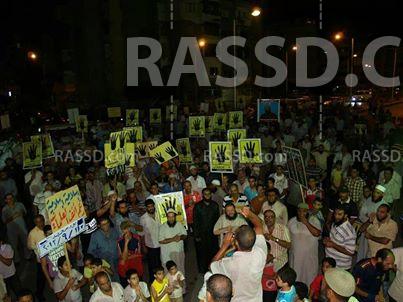 بورسعيد:مستمرة بتظاهراتها الحاشدة الرافضة للانقلاب