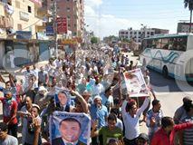 ثوار كفر الشيخ يواصلون مسيرهم رغم اعتداء قوات الانقلاب