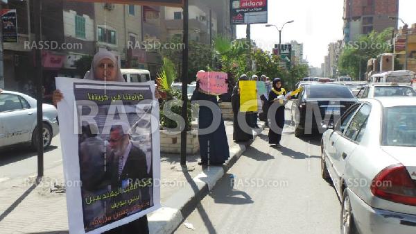 وقفة احتجاجية لمهندسي بني سويف ضد إنتهاكات العسكر