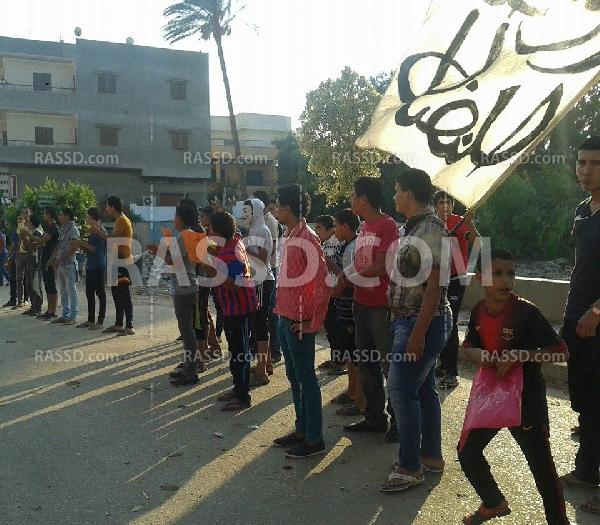 وقفة لـ”طلاب ضد الانقلاب” في دمياط