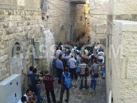 قوات الاحتلال تمنع دخول المصلين إلى المسجد الأقصى