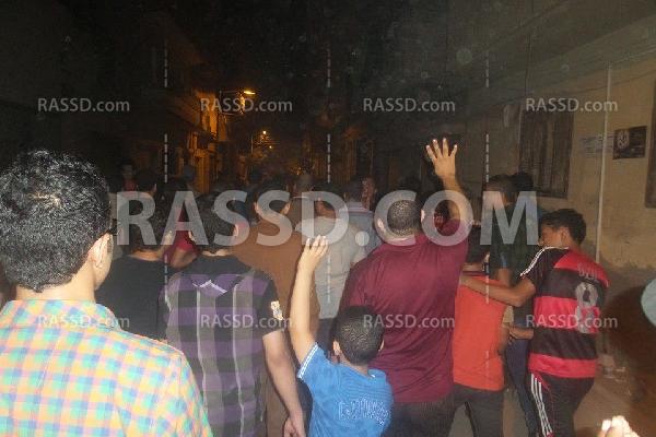 مسيرات  ليلية في “المحلة الكبرى” و”سمنود” بالغربية