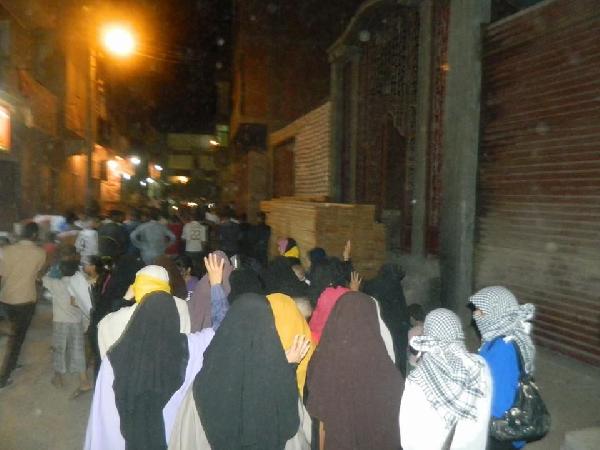 مسيرة ليلية بالفيوم فى جمعة “مصر كبيرة عليهم”