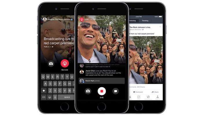 “فيس بوك” يتيح للصحفيين استخدام ميزة “البث المُباشر”