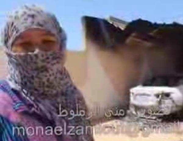 بالفيديو..”سيناوية” تبكي على أنقاض دمار الانقلاب