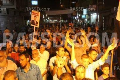 مسيرة حاشدة تجوب العريش وتدعو للتظاهر غدًا