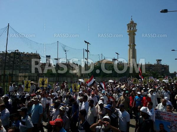 مسيرة حاشدة لرفض الانقلاب ببورسعيد في جمعة ” الوفاء للشهداء”