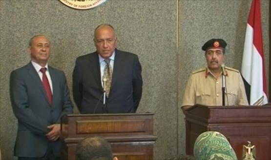 فيديو|مصر توقع اتفاقية مع حفتر تسمح بالتدخل العسكري بليبيا