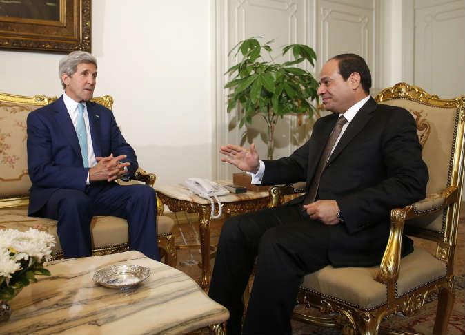 كيري من مصر:هناك دول عرضت إرسال قوات لمقاتلة داعش