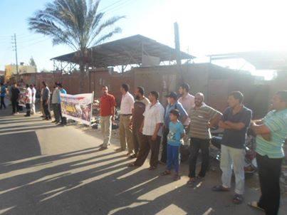 بلطجية يعتدون على وقفة لأهالي المعتقلين بدمياط