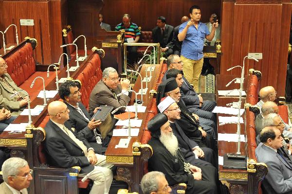 بالفيديو:فضيحة أثناء المناقشات السرية للجنة الخمسين