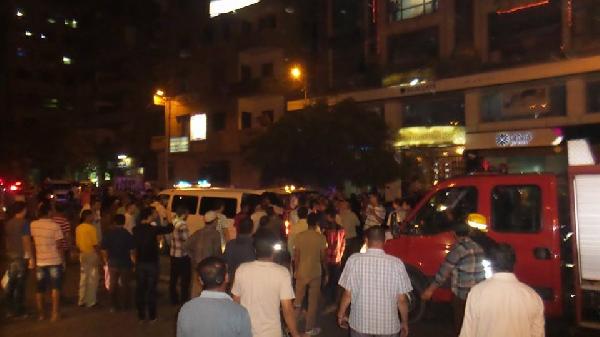 تشييع جنازة ضابطي حادث رفح في الغربية