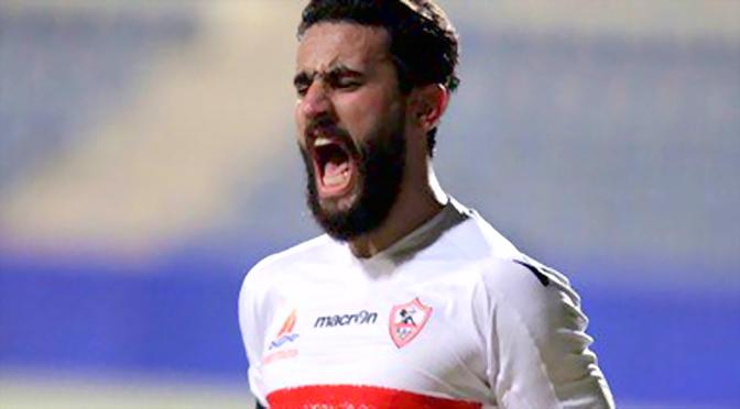 بالفيديو.. باسم مرسي يحرز الثالث للزمالك في شباك الوداد