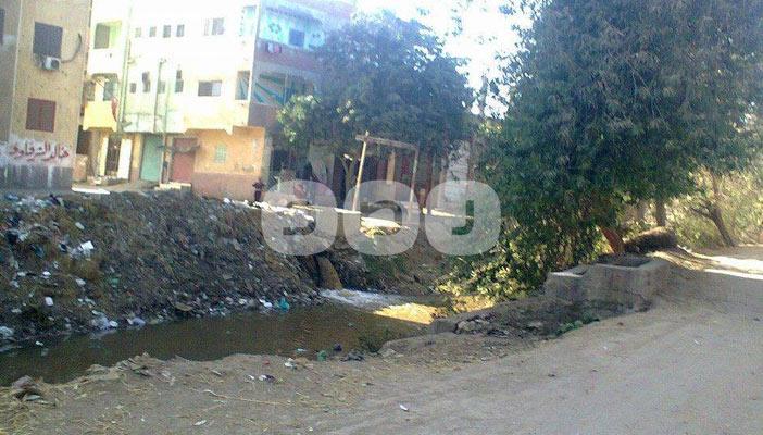 استغاثة أهالي عزبة المساح من تلوث المياه واختلاطها بمياه الصرف