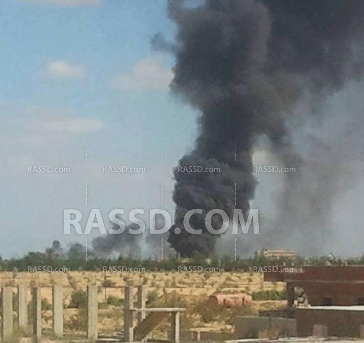 عاجل..مروحيات الأباتشي تواصل قصف قري الشيخ زويد