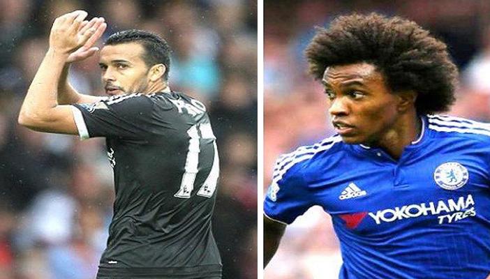 بيدرو وويليان يغيبان عن مواجهة المدفعجية