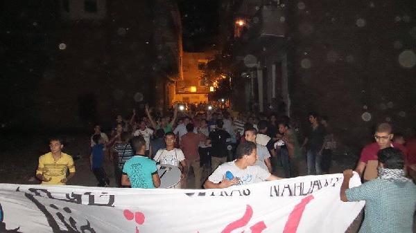 مسيرة لـ”أولتراس ربعاوي” في الشرقية