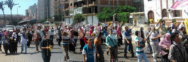 تظاهرة بالعماروه في الإسكندرية تطالب بالإفراج عن المعتقلين