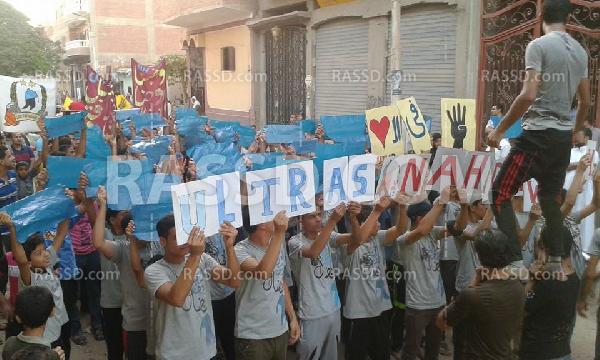 “ألتراس نهضاوي” يتظاهر في الشرقية مطالبًا بالقصاص